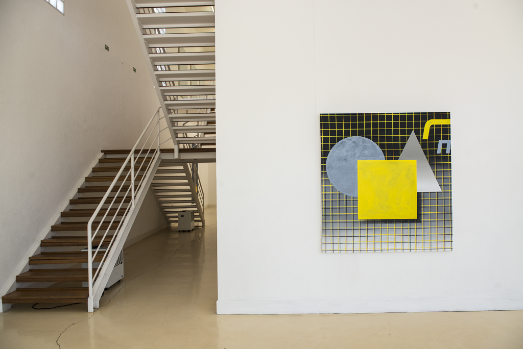 Obra em acrílico sobre tela