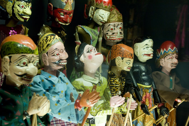 À descoberta das marionetas