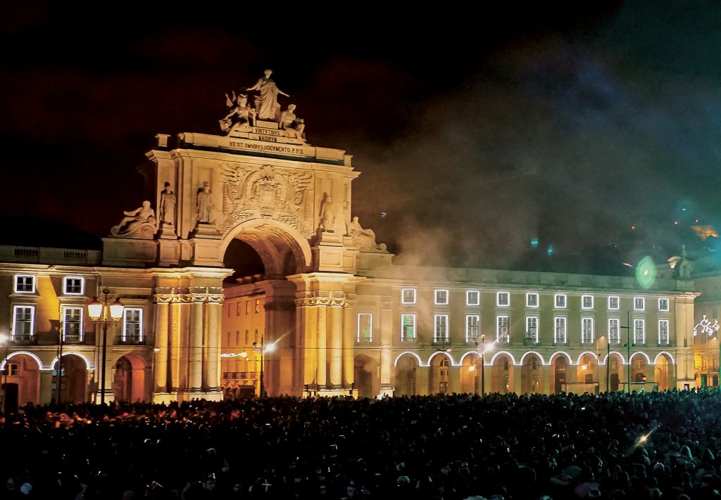 Ano Novo no Terreiro do Paço