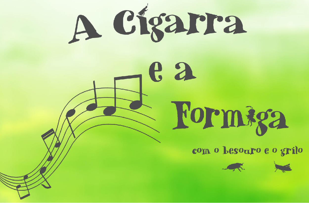 A Cigarra e a Formiga com o Grilo e o Besouro