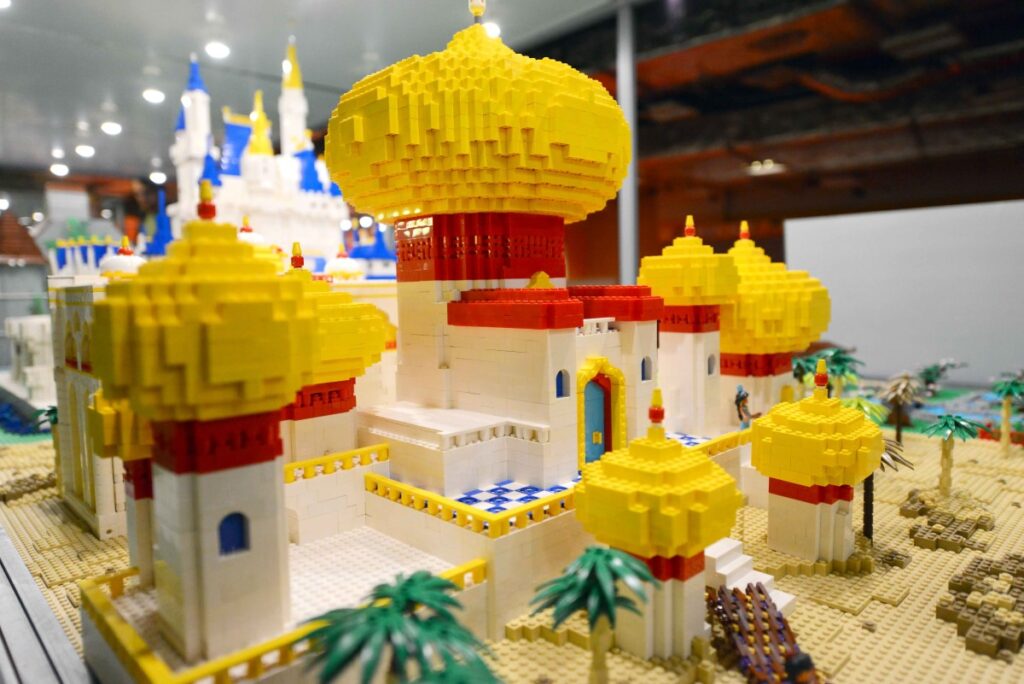 A maior exposição europeia de modelos feitos com peças Lego®