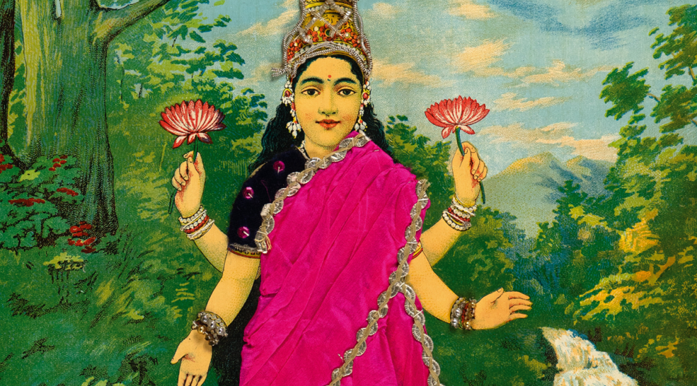 O sari da mãe…