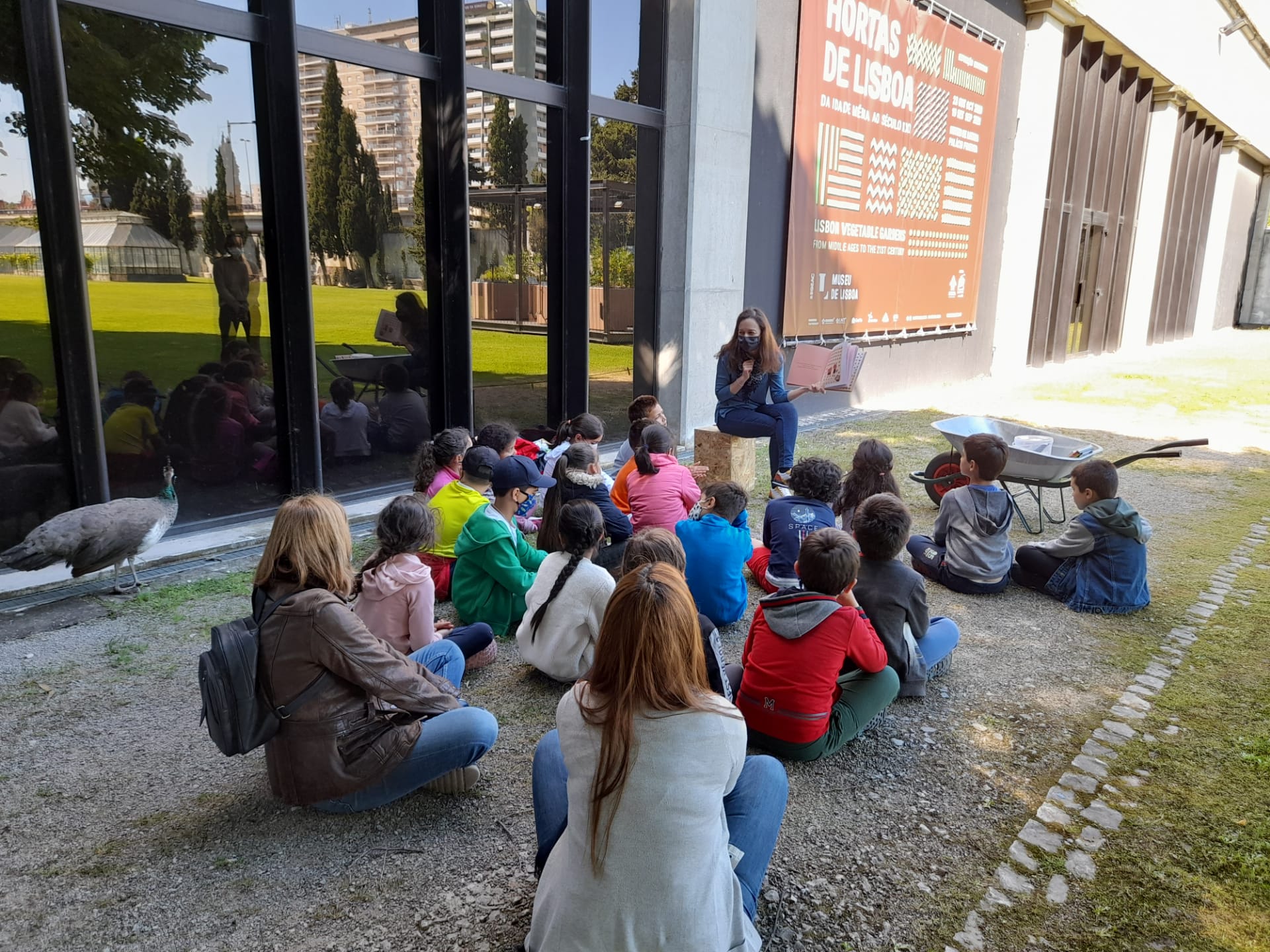 Visita orientada pelo Serviço Educativo