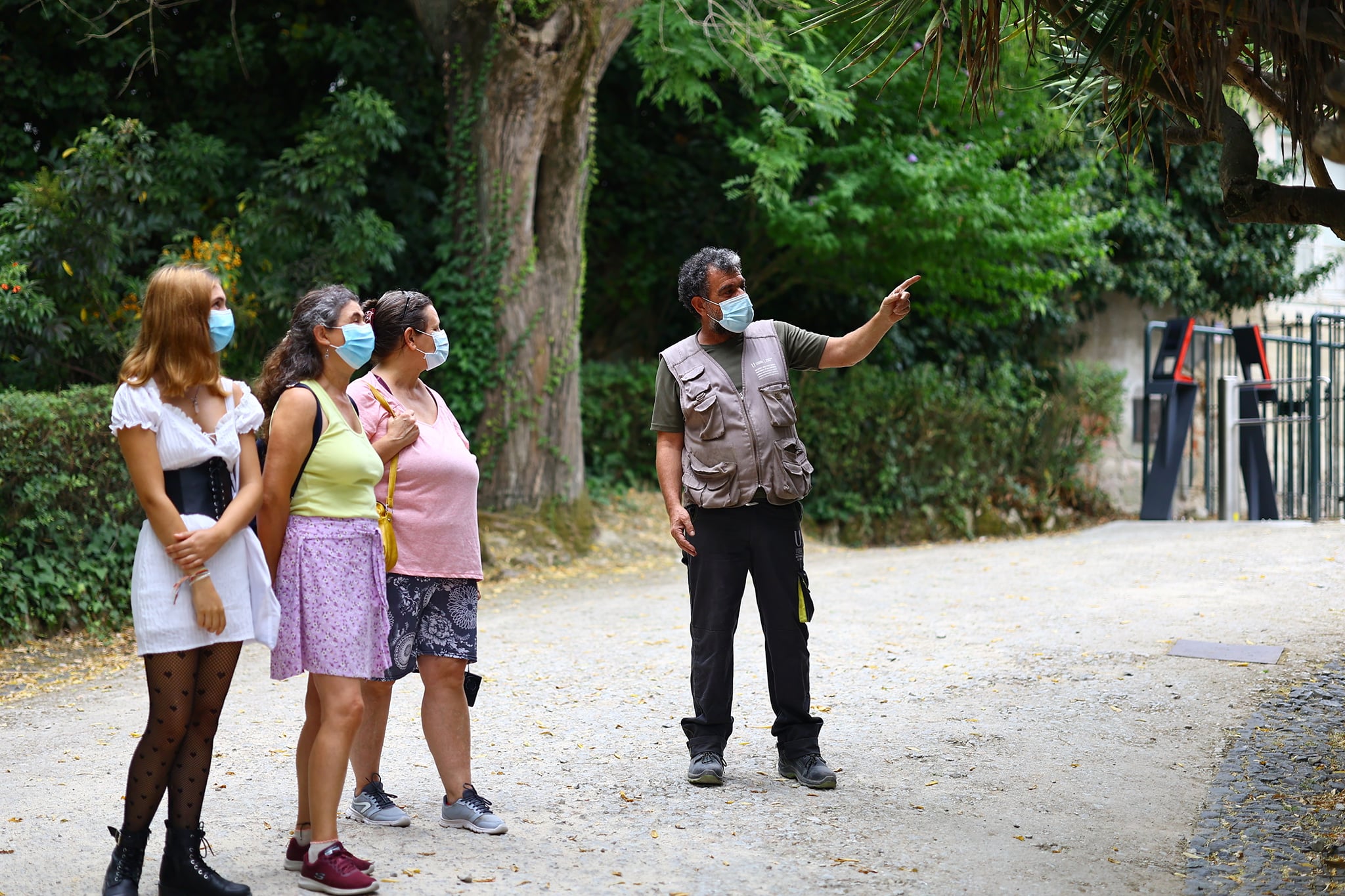 Visitas com jardineiros