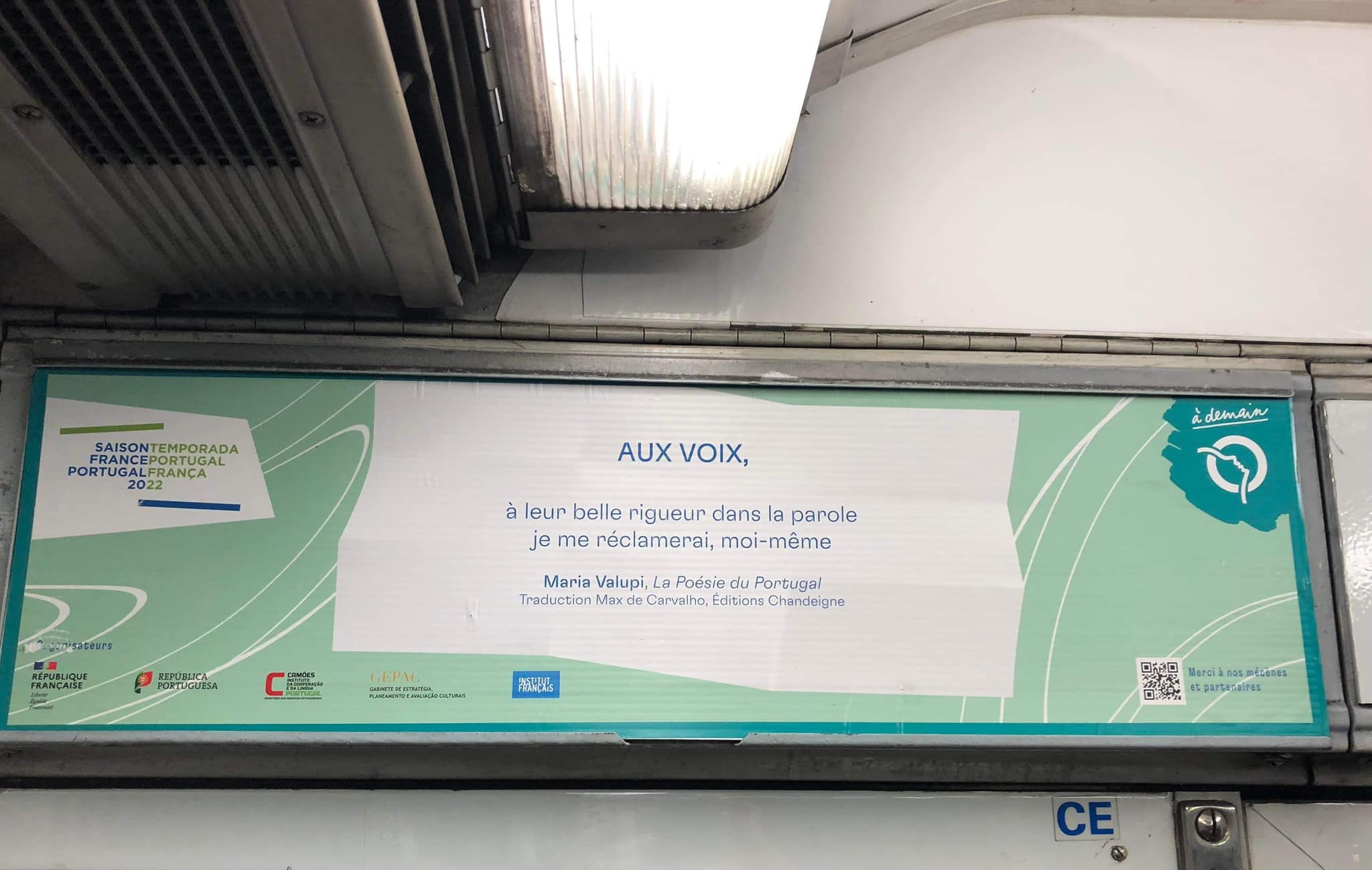 Poesia no Metro
