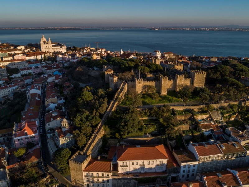 Fernando Pessoa no Castelo de São Jorge