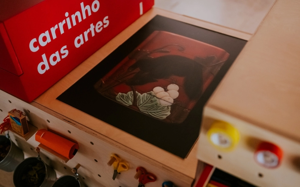 Carrinho das Artes ‘pop-up’