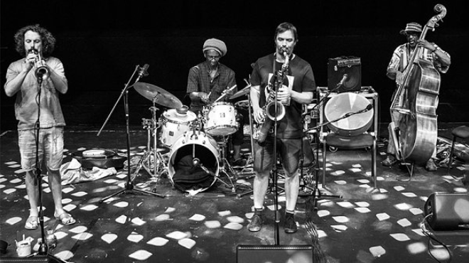 Luís Vicente, John Dikeman, William Parker, Hamid Drake