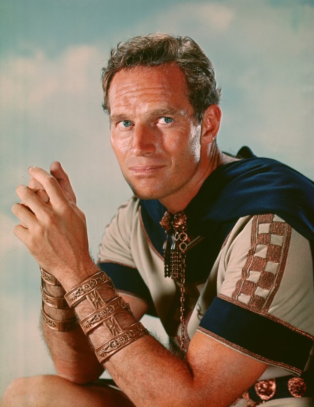 Charlton Heston, Uma presença épica