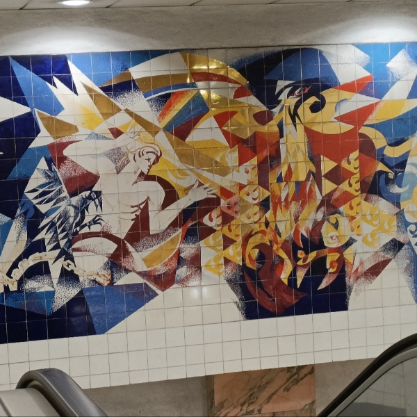 Arte e Natureza no Metro de Lisboa