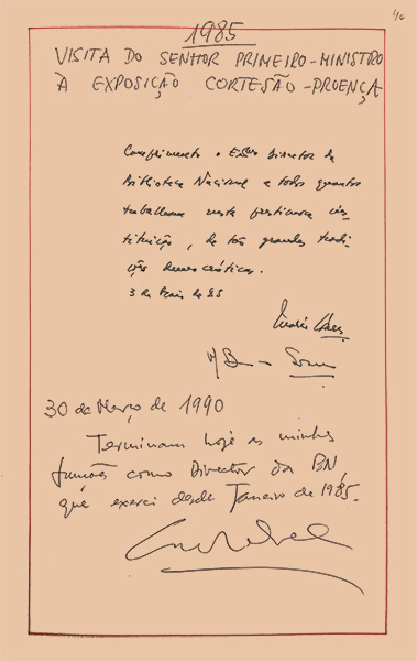 Visitantes Ilustres e Ilustres Desconhecidos