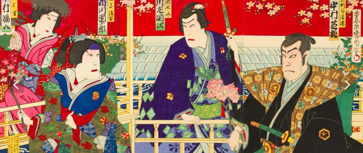 Kabuki Theater and the Japanese Print
