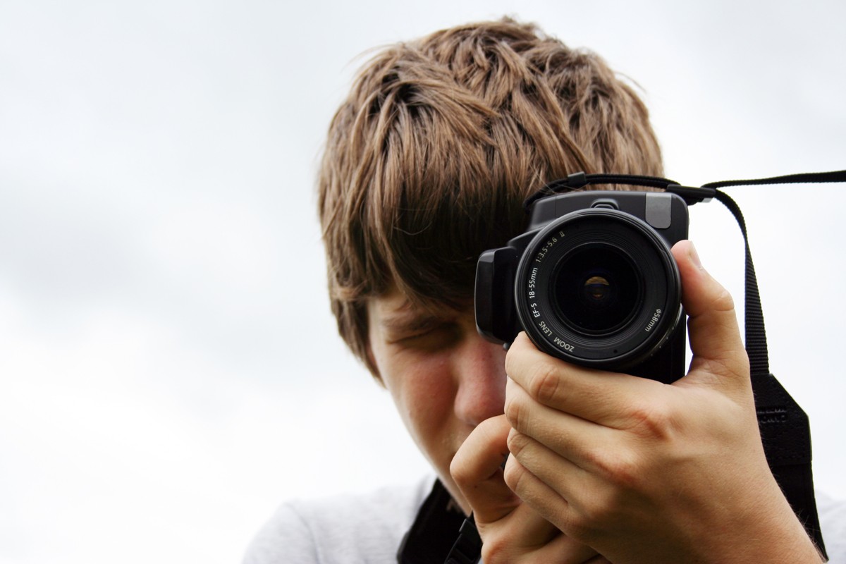 Fotografia para jovens e adolescentes