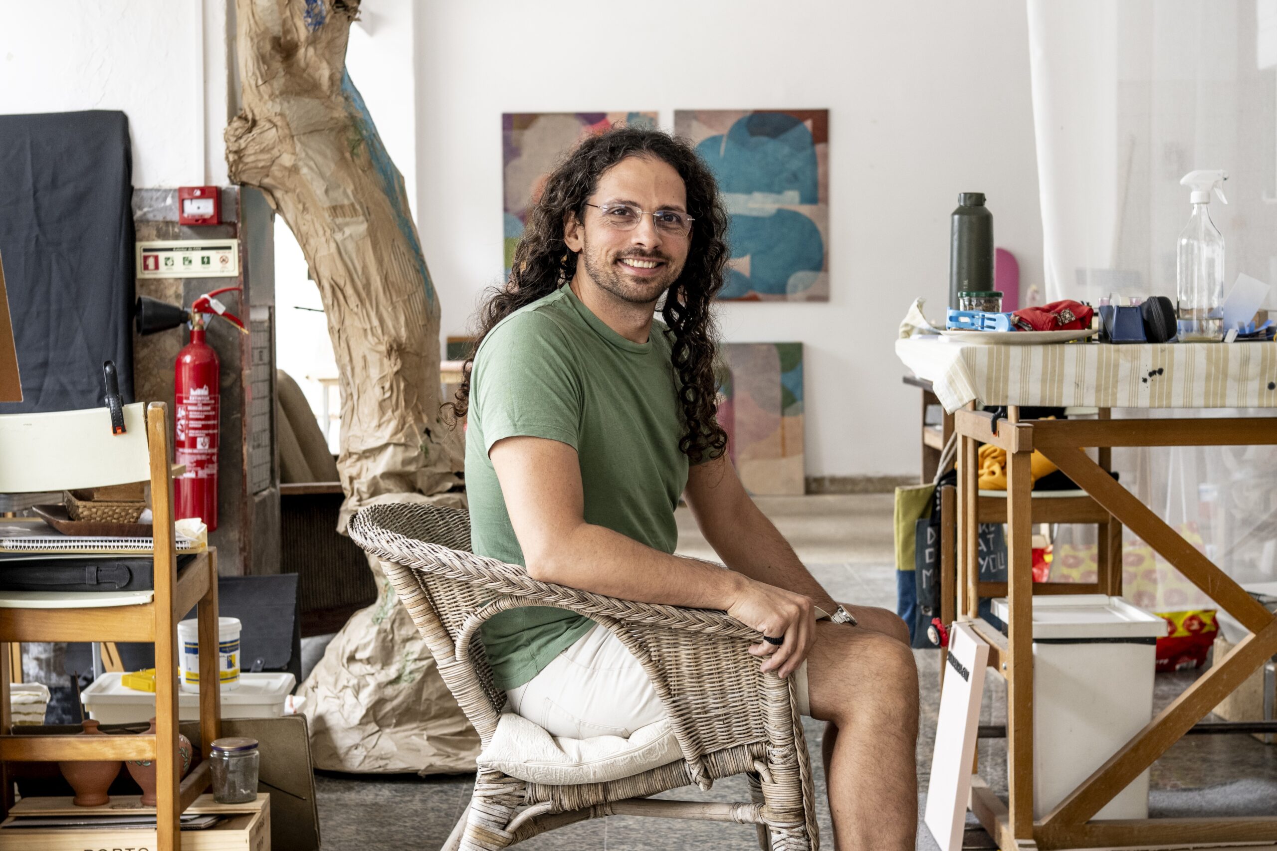 Na Estrada de Benfica, com Tiago Jordão
